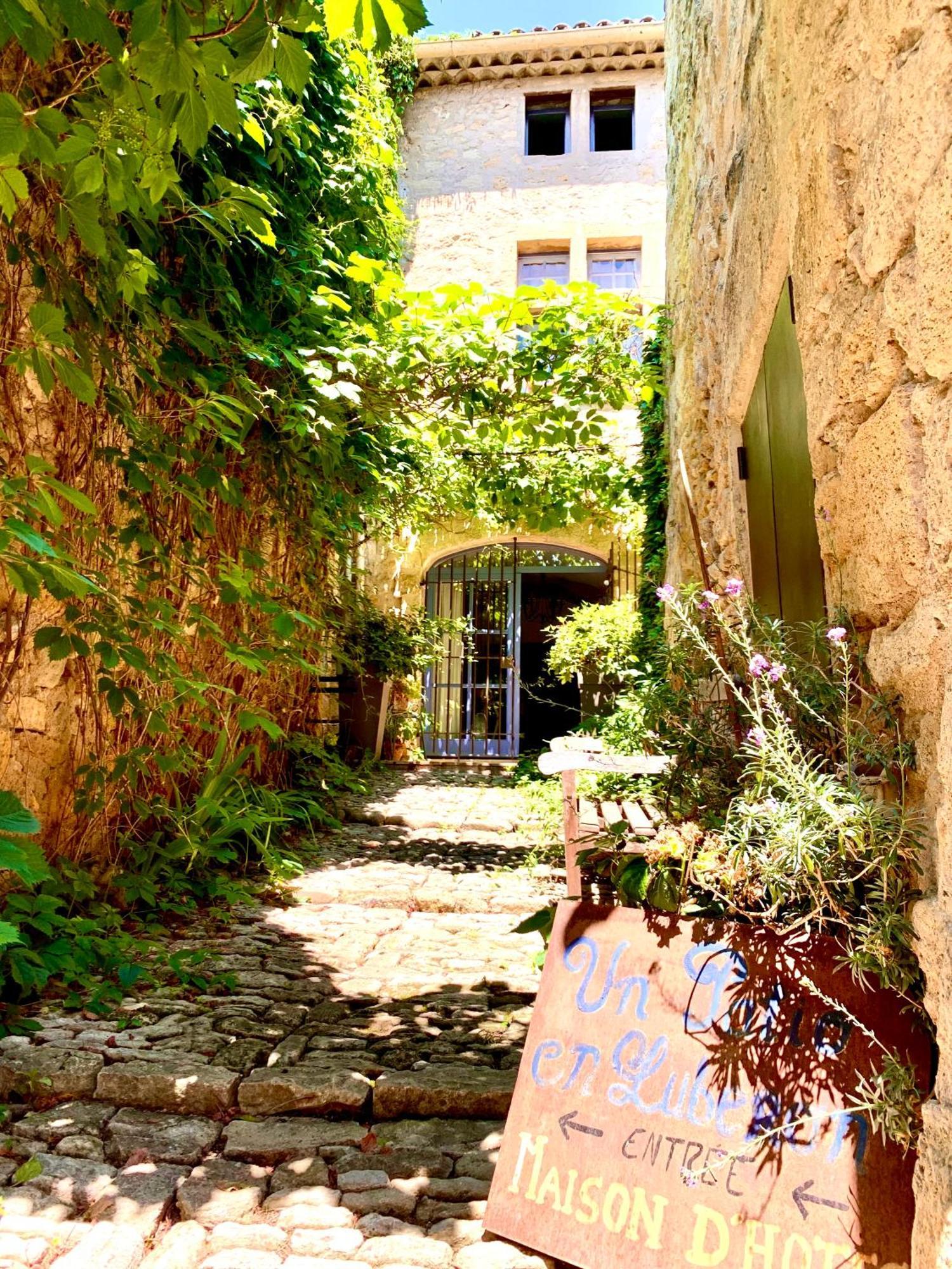 Bed and Breakfast Un Patio en Luberon Ansouis Exterior foto